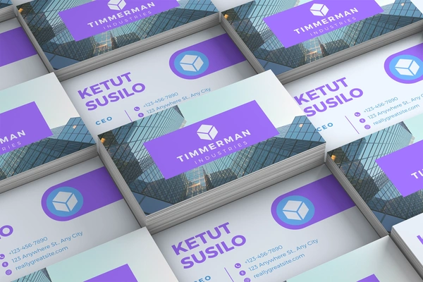 Business Cards Call To Action